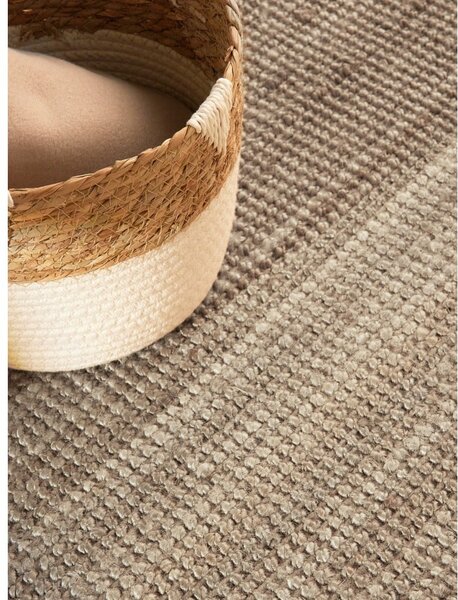 Jutový okrúhly koberec taupe ø 160 cm Bouclé Jaipur – Hanse Home