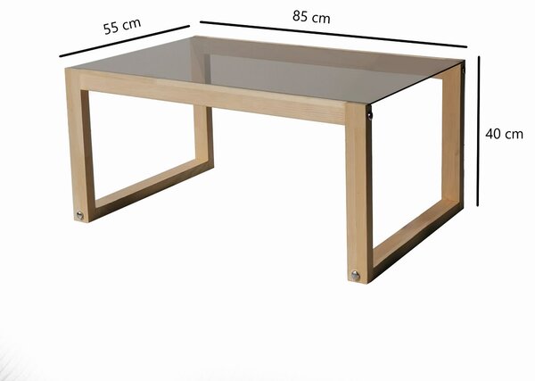 ASIR Konferenčný stolík VIA prírodný