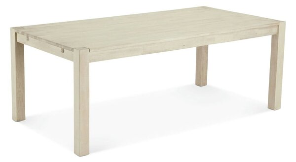 Rozkladací jedálenský stôl z dubového dreva 100x200 cm Texas – Furnhouse