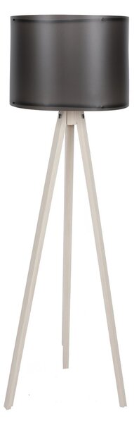 ASIR Stojacia lampa 119 čierna krémová