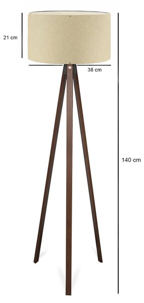 ASIR Stojacia lampa AYD-2935 béžová