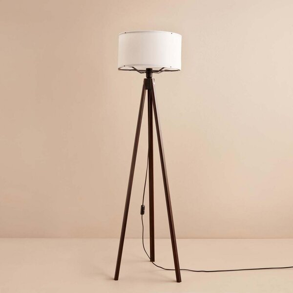 ASIR Stojacia lampa AYD-3448 tmavá a biela