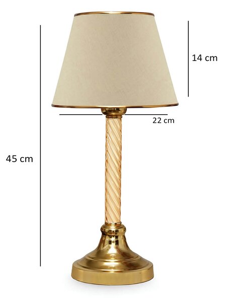 ASIR Stolová lampa AYD-2980 béžová