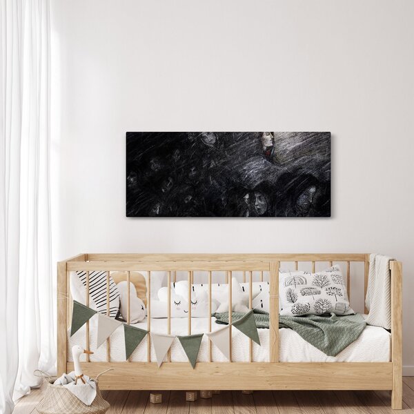 Obraz - Smútok a odriekanie (120x50 cm)