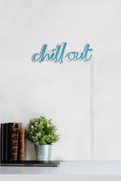 ASIR Dekoratívne LED osvetlenie CHILL OUT modrá