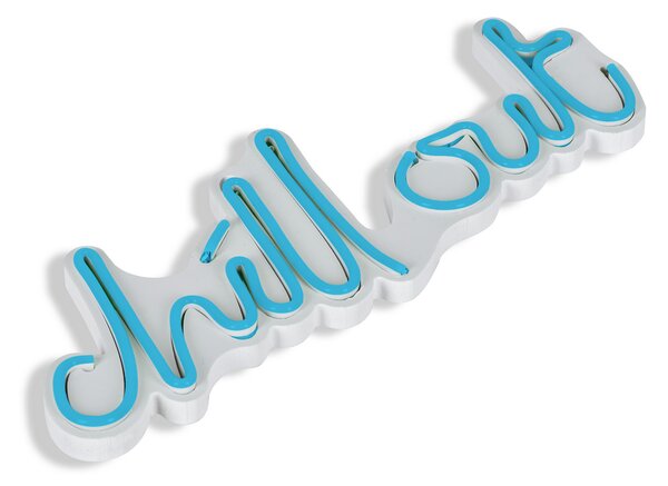 ASIR Dekoratívne LED osvetlenie CHILL OUT modrá