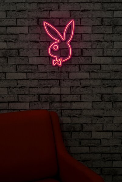 ASIR Dekoratívne LED osvetlenie ružové PLAYBOY