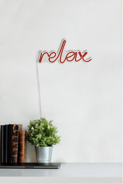ASIR Dekoratívne LED osvetlenie červené RELAX
