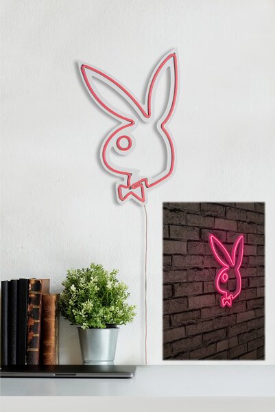 ASIR Dekoratívne LED osvetlenie ružové PLAYBOY