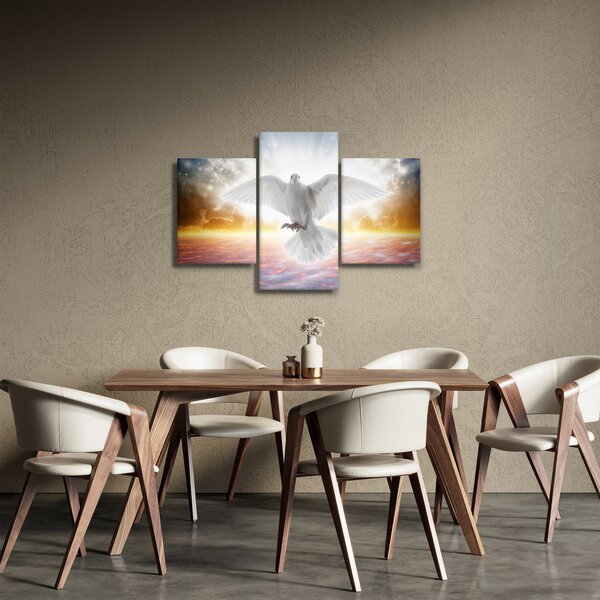 Obraz holubice (90x60 cm)