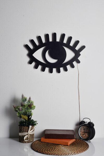 ASIR Nástenná dekorácia s LED podsvietením EVIL EYE