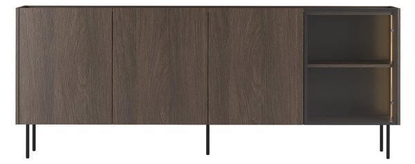 Štvordverová komoda Dunari 220 cm - dub dunin