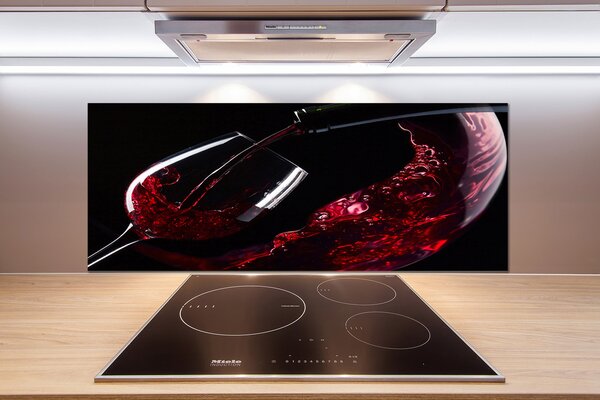 Panel do kuchyne Červené vína pl-pksh-125x50-f-54930015