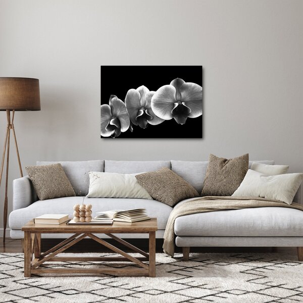 Obraz kvetu orchidey (70x50 cm)
