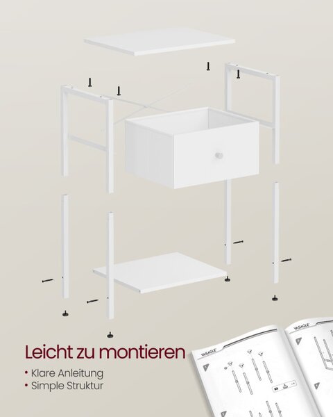 Set 2 nočných stolíkov LGS221W14