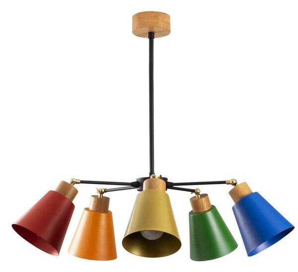 Závesné svietidlo s kovovým tienidlom ø 58 cm Manavgat – Opviq lights