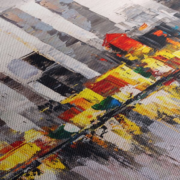Obraz - Maľba veľkomesta (90x60 cm)