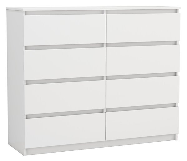 Komoda Houseland Clarity 02 matná biela