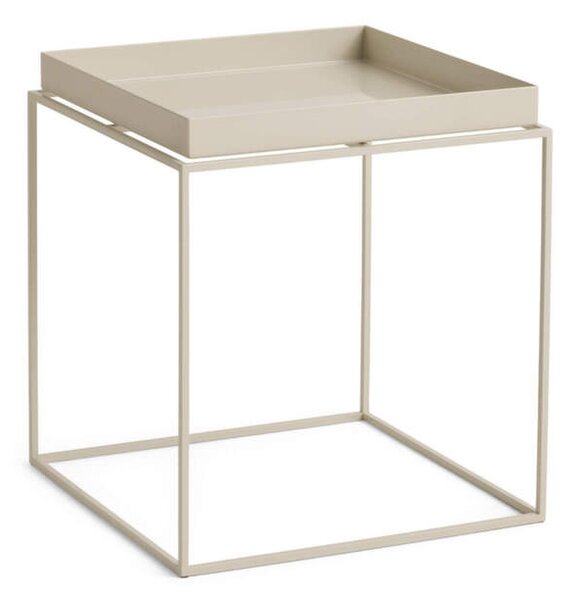 HAY Stolík Tray Table 40x40, warm beige