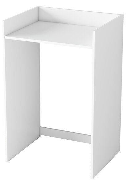 Kúpeľňová skrinka nad práčku Houseland Fin 01 biela
