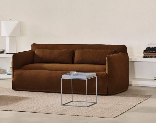HAY Stolík Tray Table 40x40, olive green