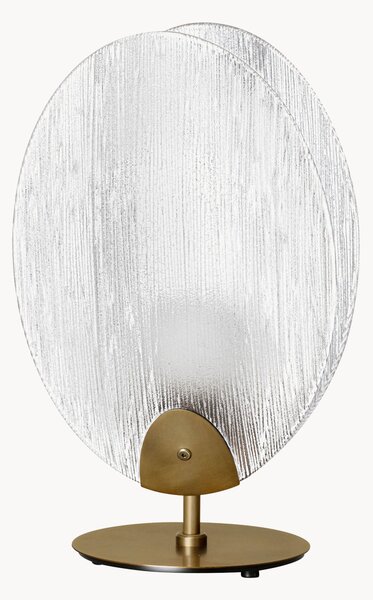 Ručne vyrobená veľká stolová LED lampa Shelina