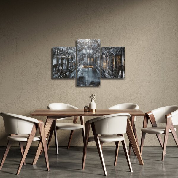 Obraz interiéru starej budovy (90x60 cm)