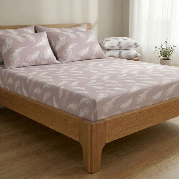 Kvalitex Bavlnené napínacie prestieradlo Shelby béžové 80x200cm