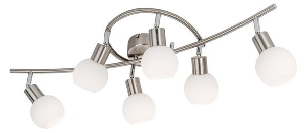 Globo 671606016X - LED Prisadený luster LOXY 6xE14/5W/230V