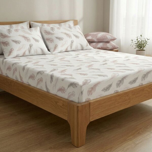 Kvalitex Bavlnené napínacie prestieradlo Shelby biele 80x200cm