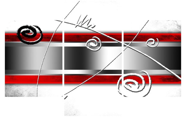 Abstraktný obraz (90x60 cm)