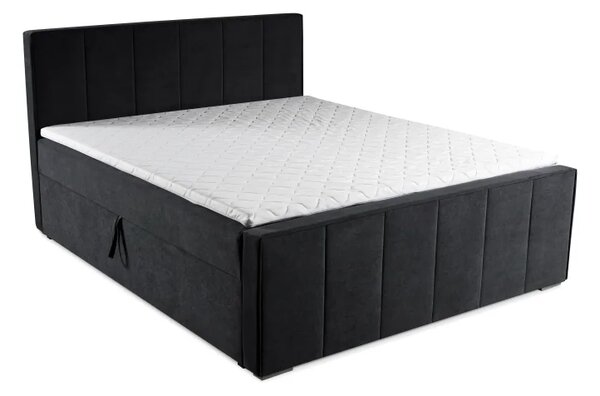Zltahala.sk Boxspring posteľ RITA, 200x160, oranžová (pretty 9)