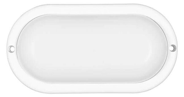 Nástenné LED svietidlo BULK 12W, biele, IP54 (LED-BH12W-BI)
