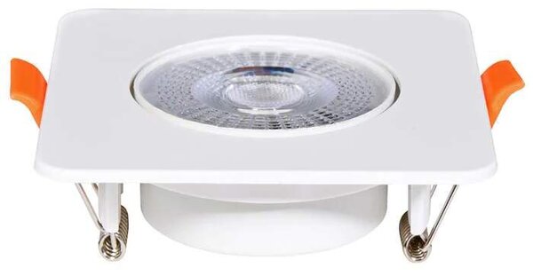 Vstavané výklopné LED hranaté svietidlo biele (LED-YL202/7W/CCT/BI)