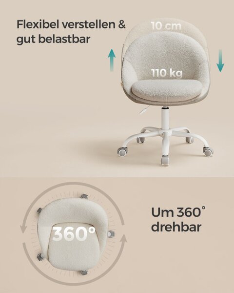 Kancelárska stolička OBG020W01