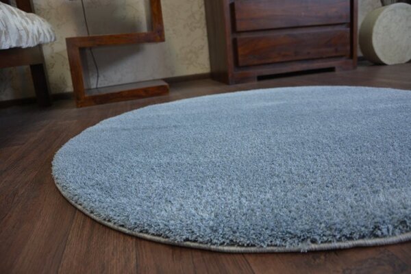 Koberec Micro fiber soft shaggy sivý