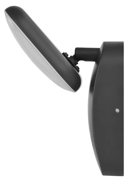 Záhradné nástenné LED svietidlo NIKA, antracit, IP44 (ZGE014L)