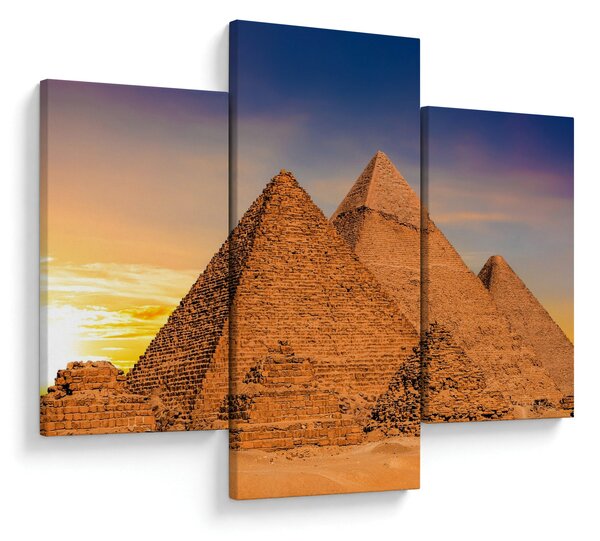 Obraz - Egyptské pyramídy (90x60 cm)