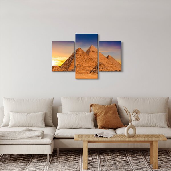 Obraz - Egyptské pyramídy (90x60 cm)