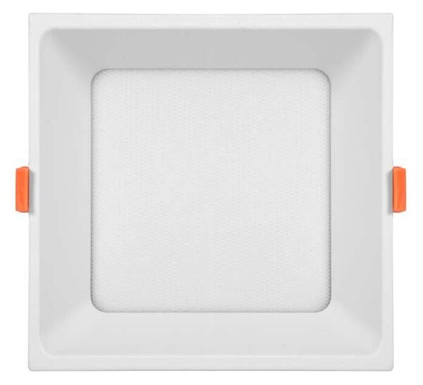 Vstavané LED 36W hranaté svietidlo biele, IP44 (LED-IN01S-UGR/CCT/36W)