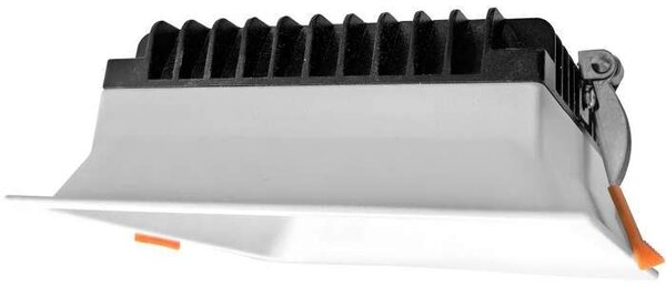 Vstavané LED 24W hranaté svietidlo biele, IP44 (LED-IN01S-UGR/CCT/24W)
