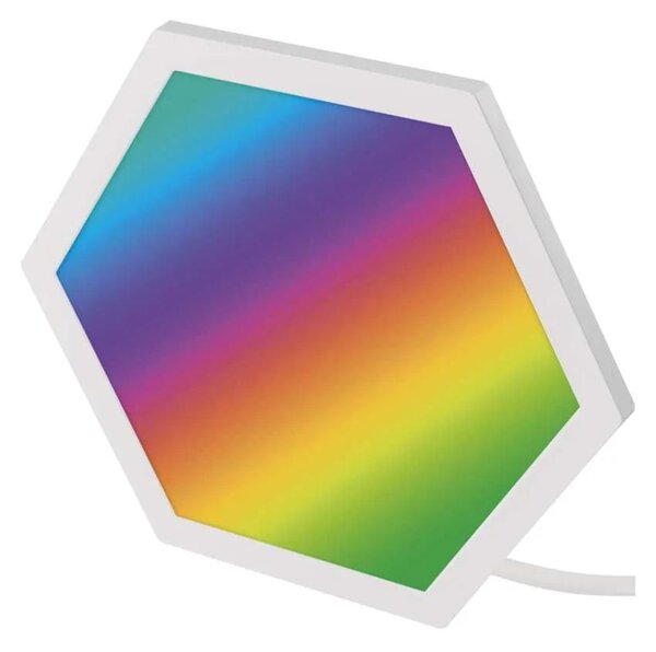 GoSmart LED svietidlo Hexagon, štartovacia sada, 10 dielov, 19 W, RGBIC stmievateľné, WiFi (ZIW22AR)