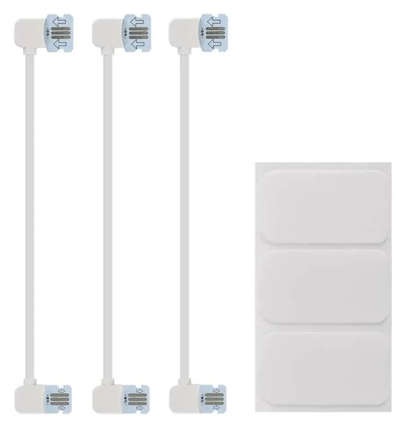 GoSmart LED svietidlo Hexagon, rozširovacia sada, 3 diely, RGBIC stmievateľné, WiFi (ZIW223R)