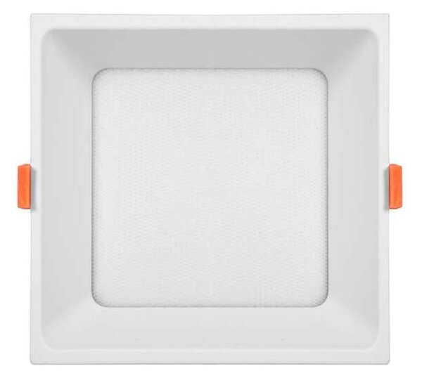 Vstavané LED 24W hranaté svietidlo biele, IP44 (LED-IN01S-UGR/CCT/24W)