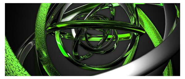 Obraz abstrakcie (120x50 cm)