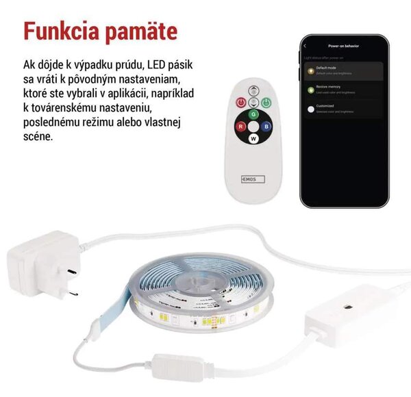 GoSmart LED pásik WiFi RGB/CCT, 2 m (ZPW218R)