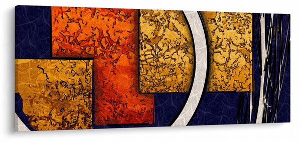 Obraz abstrakcie (120x50 cm)