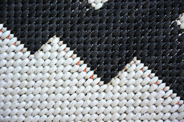 Koberec COLOR 19318/836 SISAL Romby biely