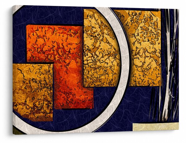 Obraz abstrakcie (70x50 cm)