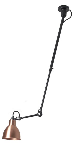 Stropné Lampa Lampe Gras, Čierna, Obývacia izba, Kov